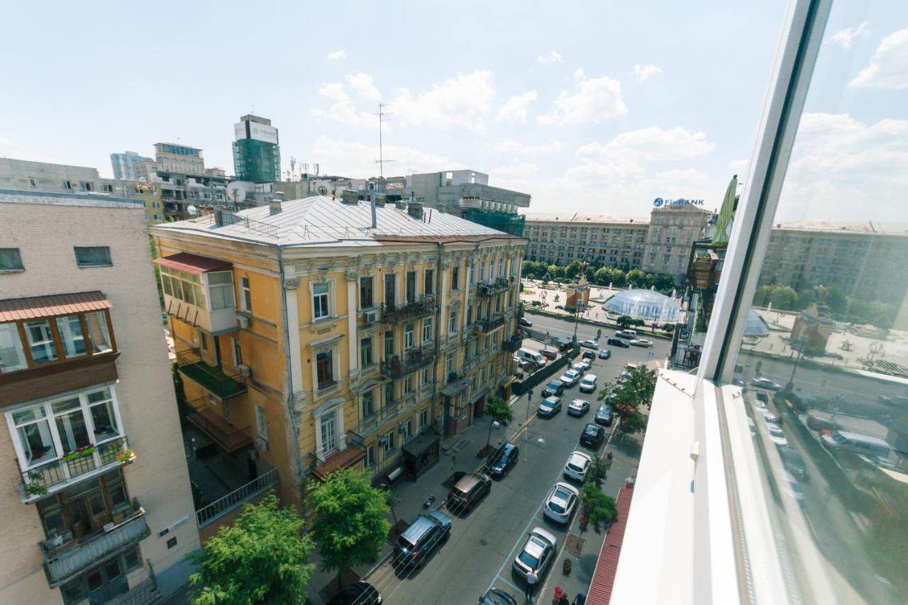 Maidan, Khreschatyk 3Br Kyiv Exterior foto